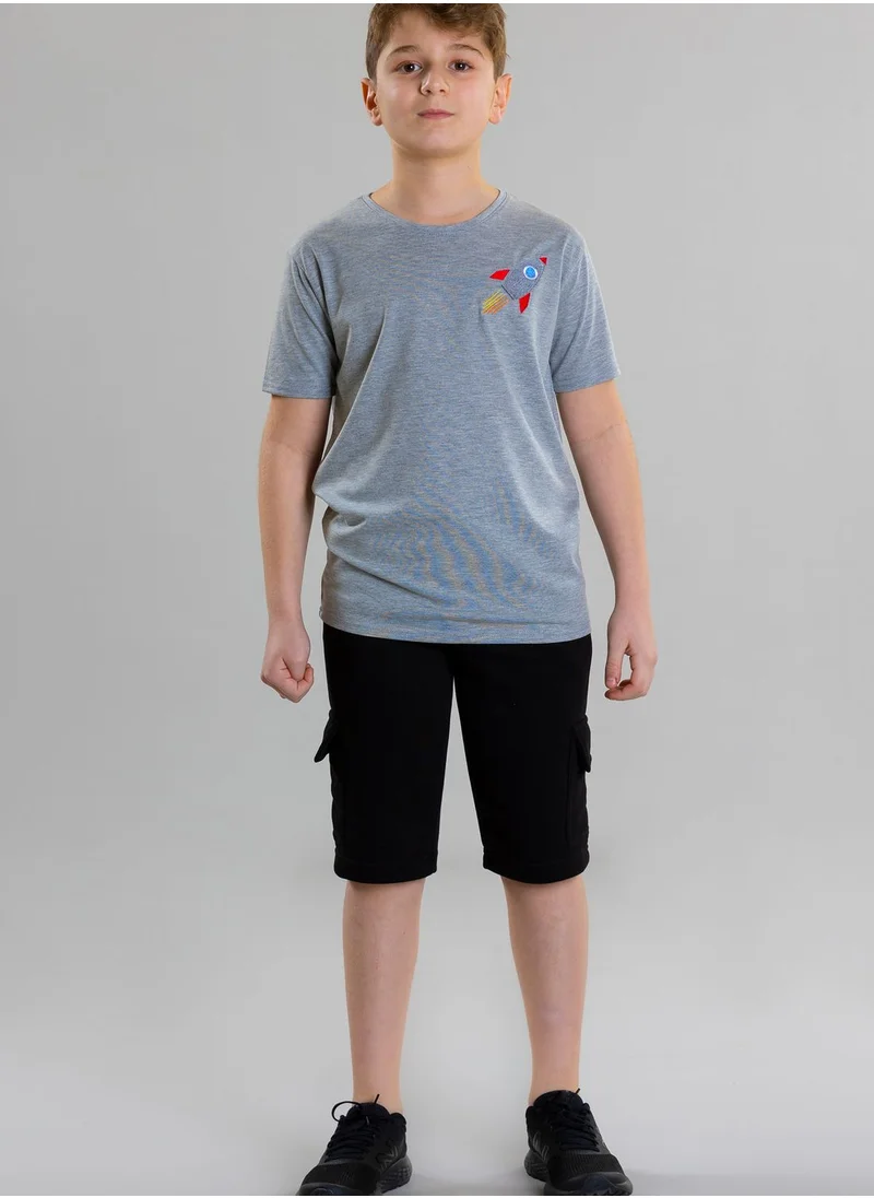 Pear Concept Kids Embroidered T-Shirt