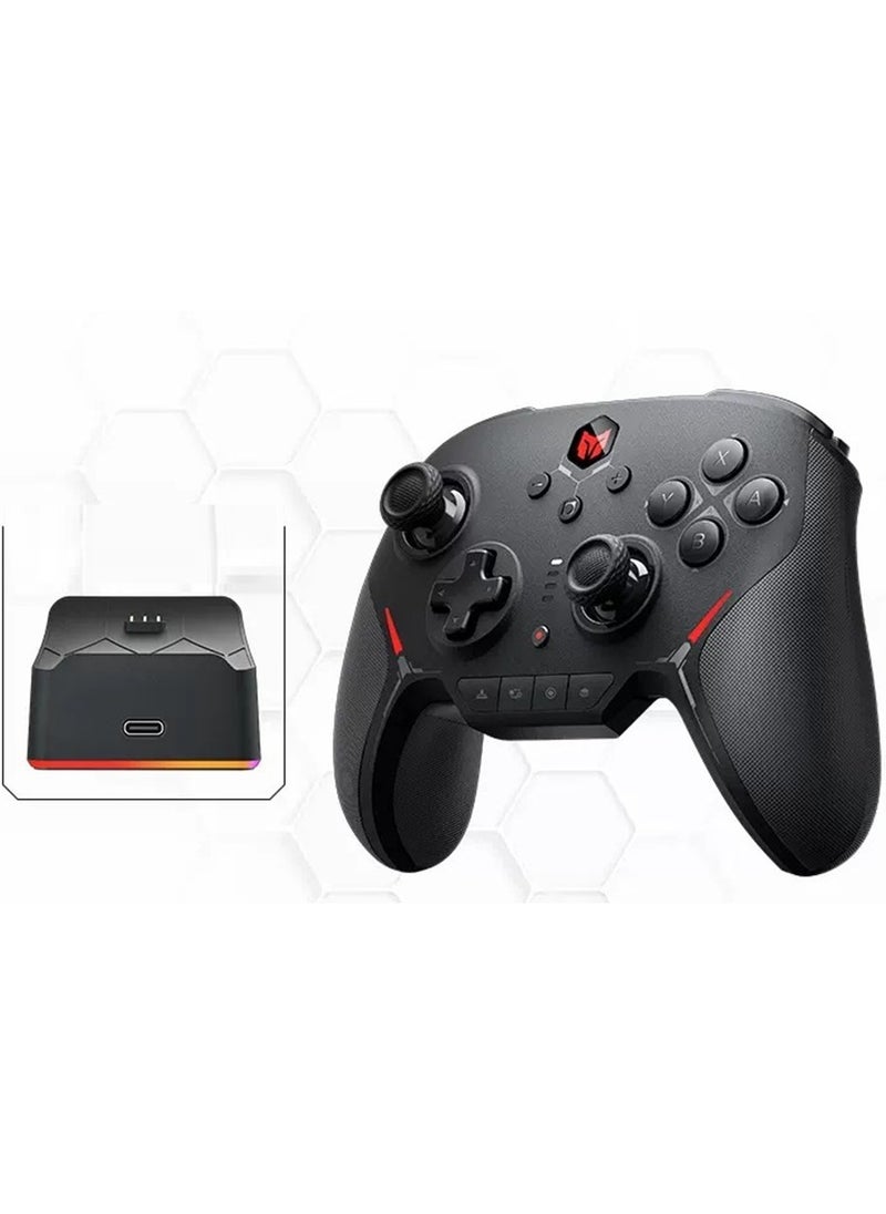Generic Professional Wireless Gamepad BIGBIGWON BLITZ C2 Pro Gaming Controller 0 Deadzone Joystick One-on Wake Up 1000mAh Battery 6-Axis Gyroscope NFC 2.4G Bluetooth Wired connected for Switch / PC /Android  - Image 2