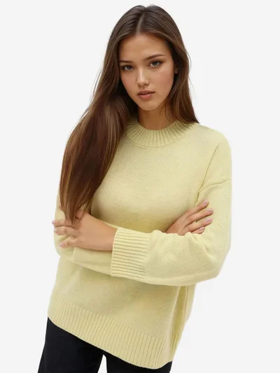HICCUP Crew Neck Cozy Sweater