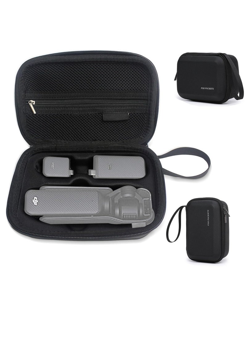 Carrying and Protective Hard Shell Travel Storage Case Bag, Compatible with Osmo Pocket 3 Creator Combo, Cameras Accessories Kit, Hard Carrying Case, Case Only, Black - Image 1