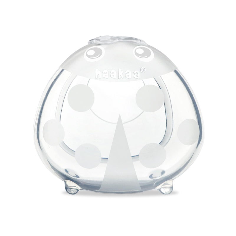 haakaa Breast Shells Nursing Cup Silicone Breast Milk Collector Milk Savers for Breastfeeding Nipple Shells Protect Sore Nipples Extra-Soft and Reusable - 2.5oz, 1 pc - Image 1