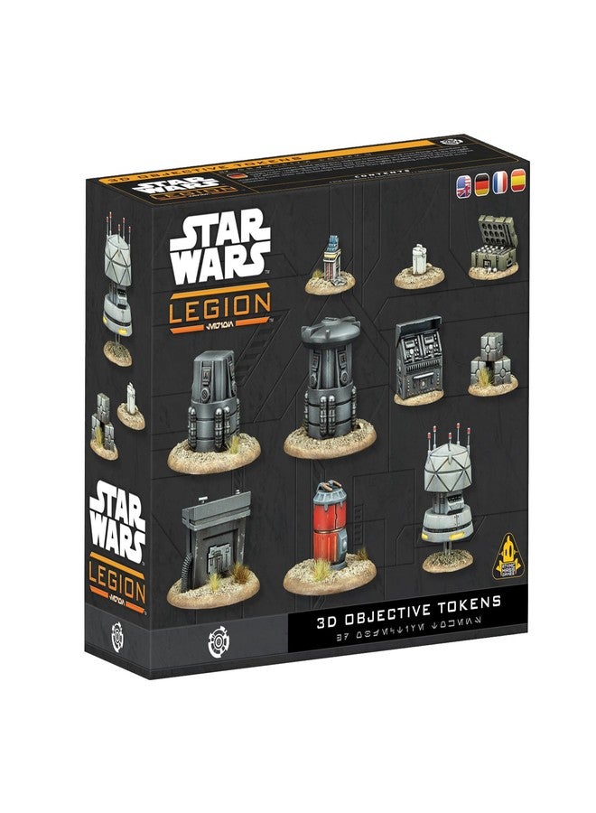 Asmodee Star Wars: Legion 3D Objective Tokens - Tabletop Miniatures Game, Strategy Game for Kids and Adults, Ages 14+, 2 Players, 90 Min Playtime - Image 1