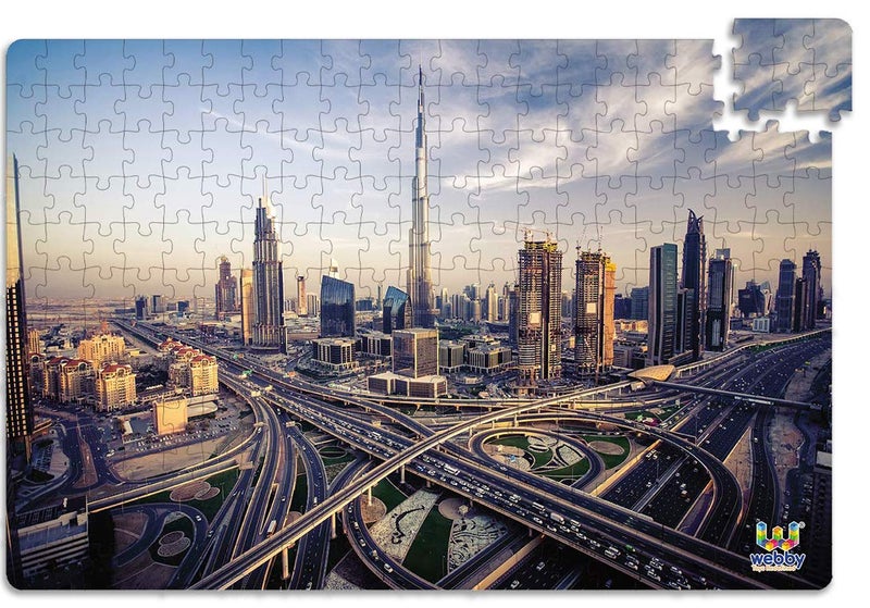 Webby Dubai Skyline Jigsaw Puzzle, 252 Pieces - Kid - Image 4
