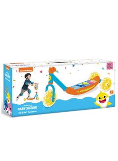 nickelodeon My First Baby Shark Three Wheels Scooter  - Image 3