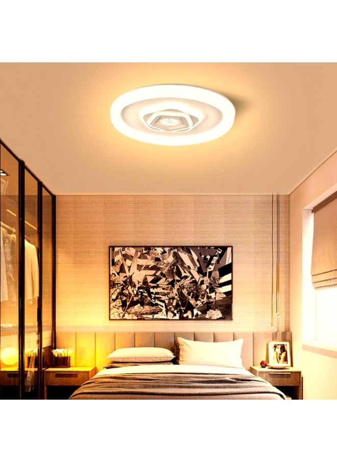 Vmax - V.MAX 475 x 55mm Flush Mount LED Ceiling Light - SMD 72W | 6700Lm 3 Color Temperature Adjusting Dustproof Ceiling Lamp | Modern Ceiling Light Fixture (Round) - Image 1