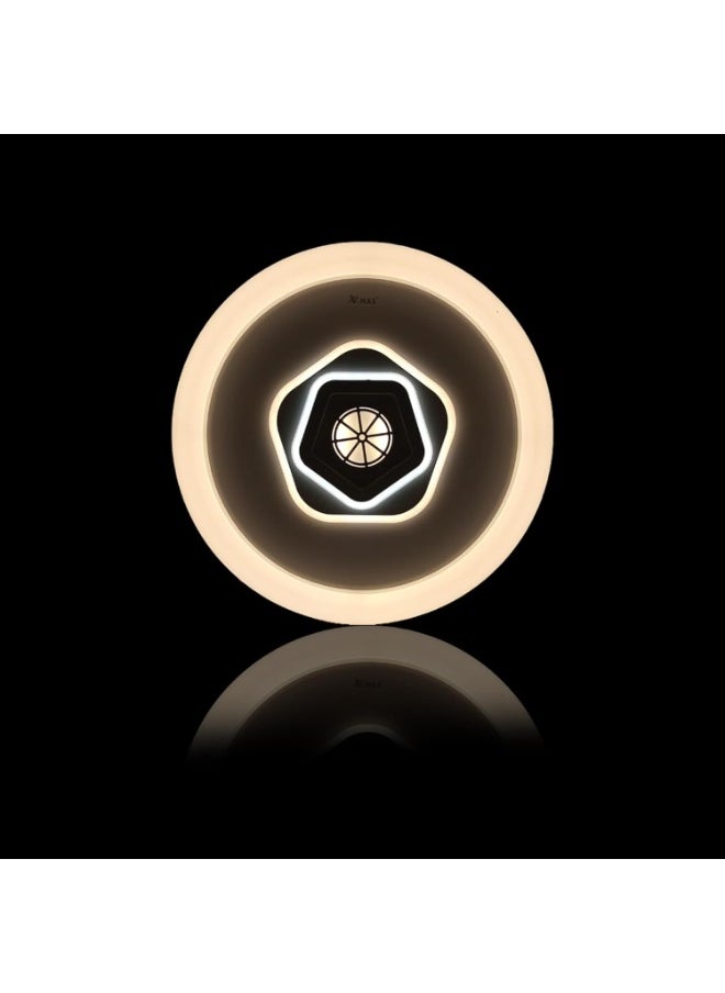 Vmax - V.MAX 475 x 55mm Flush Mount LED Ceiling Light - SMD 72W | 6700Lm 3 Color Temperature Adjusting Dustproof Ceiling Lamp | Modern Ceiling Light Fixture (Round) - Image 1