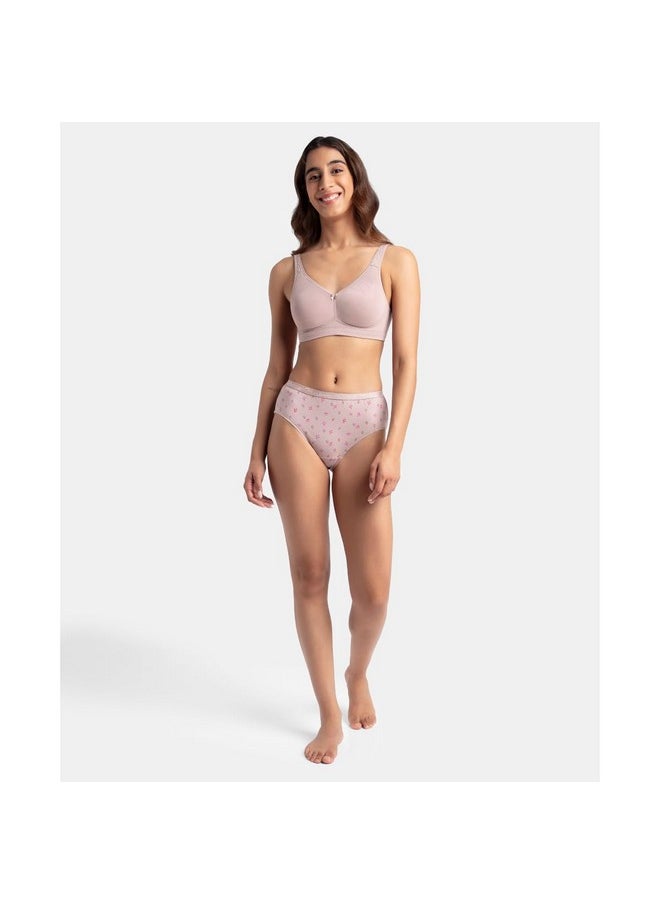 JOCKEY - Jockey Women's High Coverage Super Combed Cotton Mid Waist Hipster with Stay Fresh Properties (Colors & Prints May Vary_Pack of 3)_Style_1523_Dark Prints_XL - Image 1