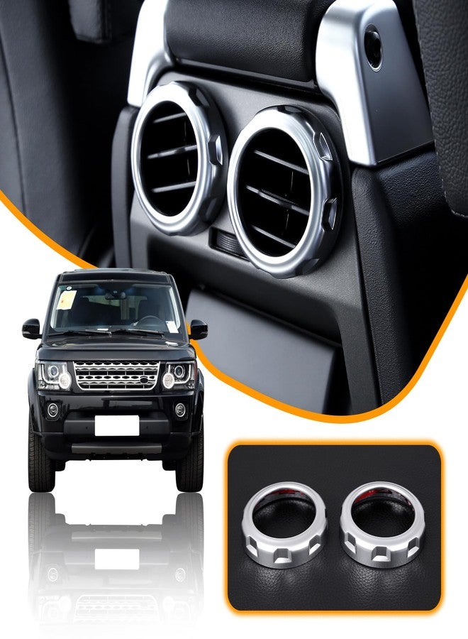 LLKUANG Rear Armrest Air Vent Outlet Cover Ring for Land Rover Discovery 3 Discovery 4 LR3 LR4, Range Rover Sport 2005-2013 - Image 4