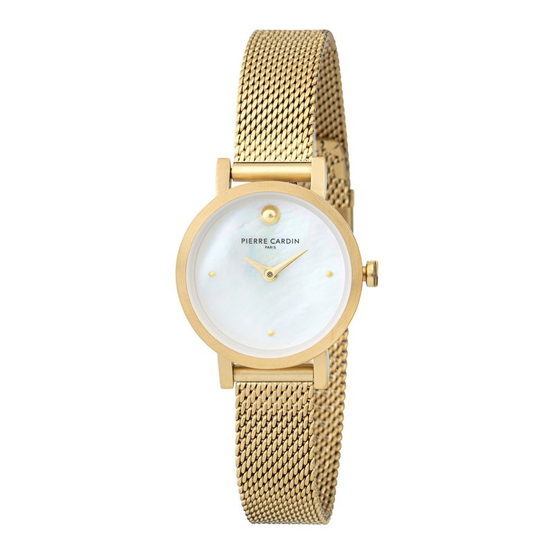 PIERRE CARDIN Women's Watch with Gold Stainless Steel Case and Gold Stainless Steel Band - Image 1
