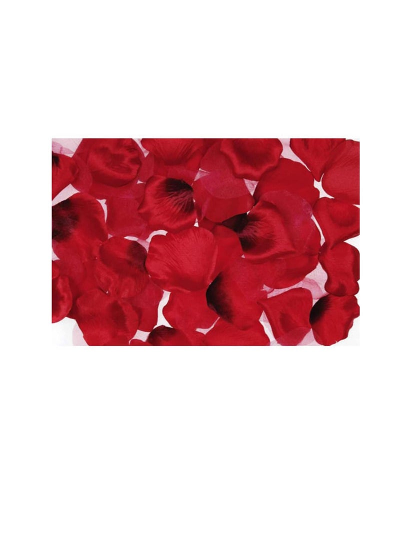 بتلات ورد حمراء فضفاضة 300 قطعة - Image 3
