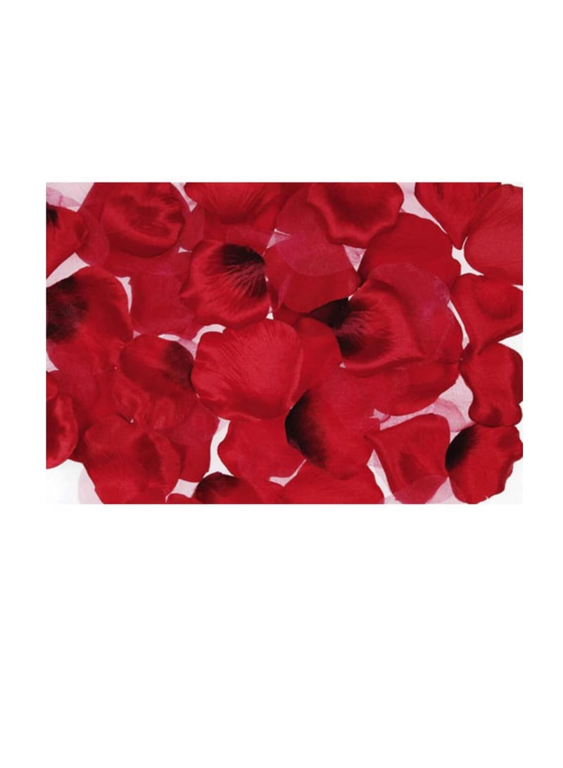 بتلات ورد حمراء فضفاضة 300 قطعة - Image 1