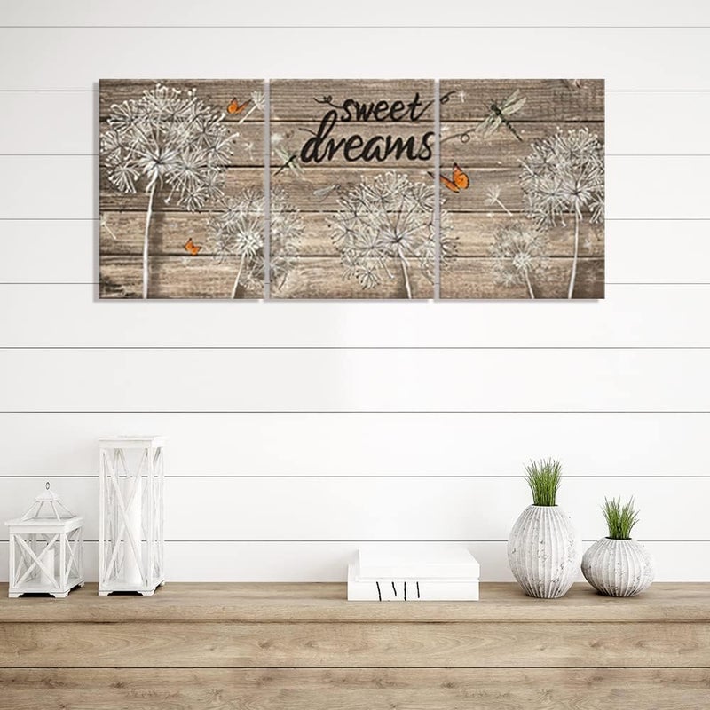Kalormore 3-Piece Canvas Wall Art - Sweet Dreams - Image 4