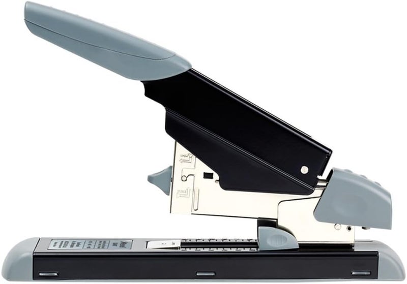 Rexel Giant Heavy Duty Stapler - 100 Sheet Capacity, Metal Body, Grey/Black - Image 3