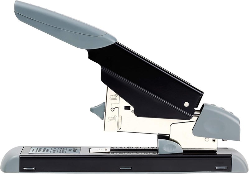 Rexel Giant Heavy Duty Stapler - 100 Sheet Capacity, Metal Body, Grey/Black - Image 2