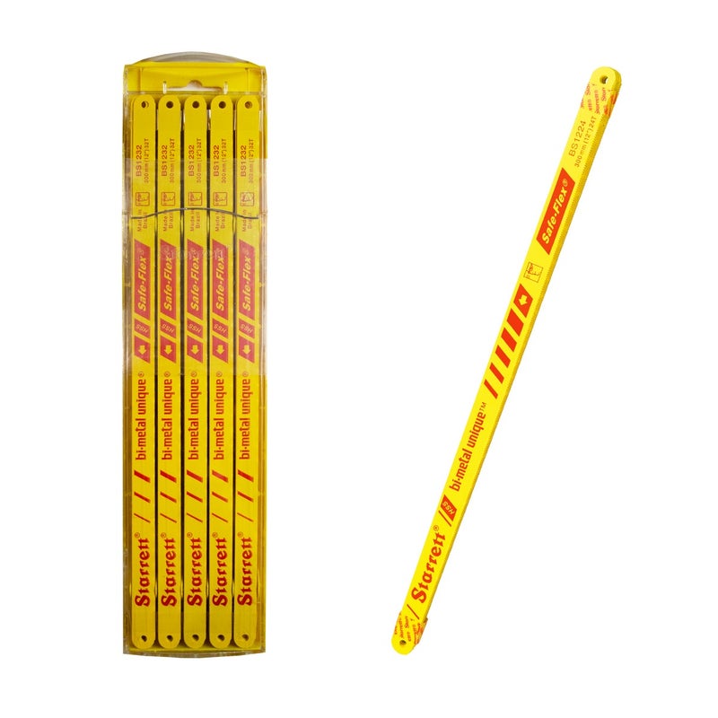 STARRETT HACKSAW BLADE 18T BI METAL(10 PCS)