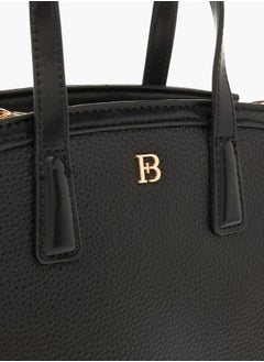 Flora Bella By Shoexpress Women Monogram Tote Bag with Zip Closure  - Image 4