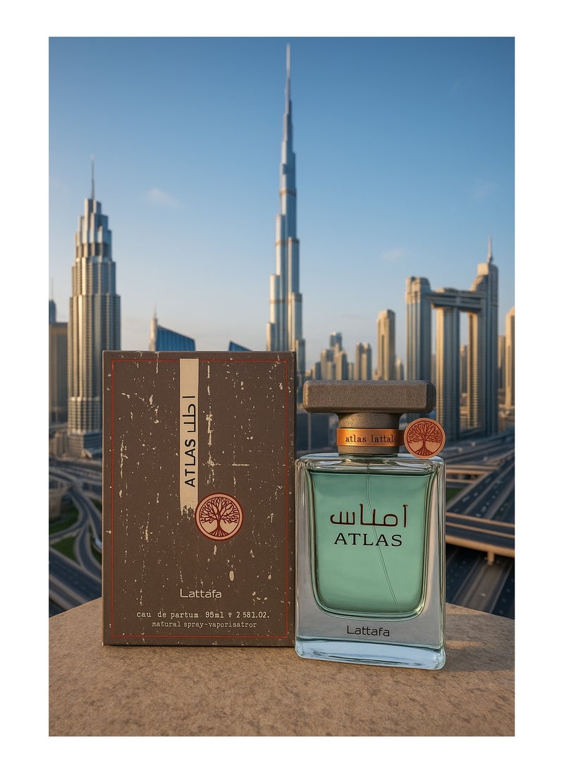 Lattafa Atlas Eau De Parfum,Alternative to Parisi Megamare, Sophisticated, Mesmerising Fragrance,Long Lasting,Captivating,Most Admired Perfume,Unisex,55ml  - Image 5