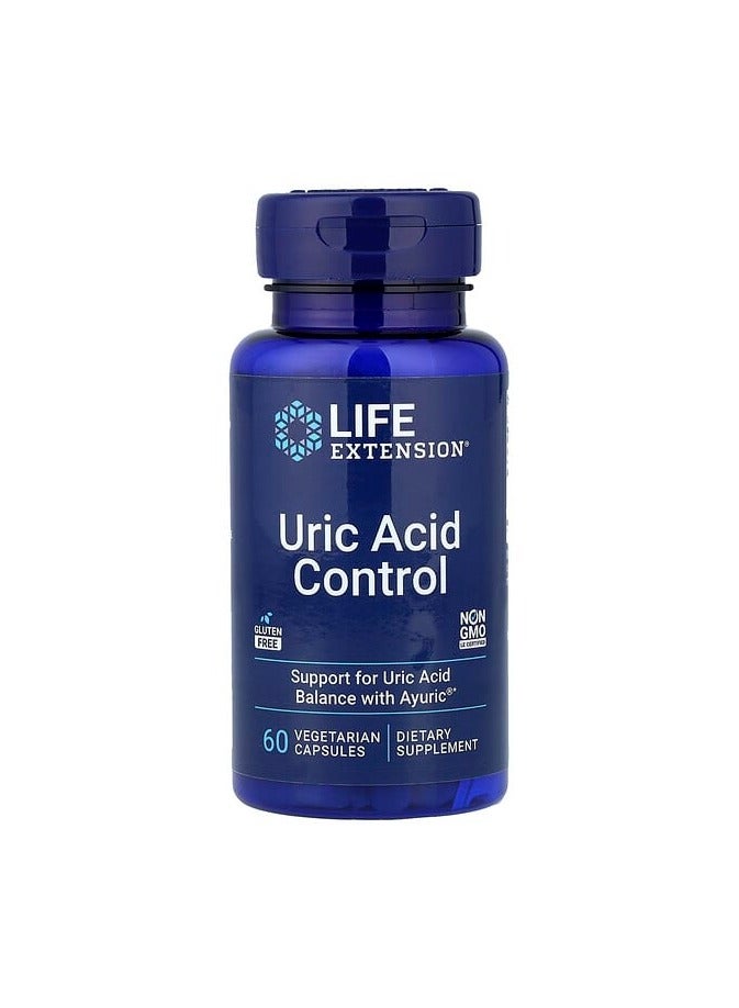 Uric Acid Control, 60 Vegetarian Capsules