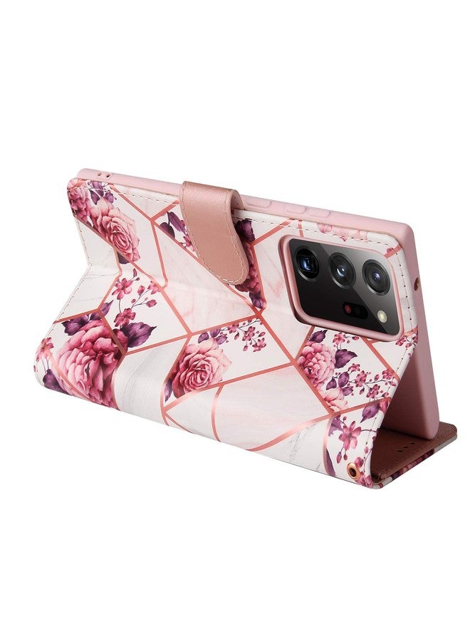 أسو ويش جراب Asuwish متوافق مع سامسونج جالاكسي نوت 20 ألترا وجالاكسي نوت 20 بلس 5G، جراب محفظة مع واقي شاشة من الزجاج المقوى وحامل، جرابات هواتف لجالاكسي نوت 20 ألترا ونوت 20 بلس، لون غير بنفسجي - Image 4