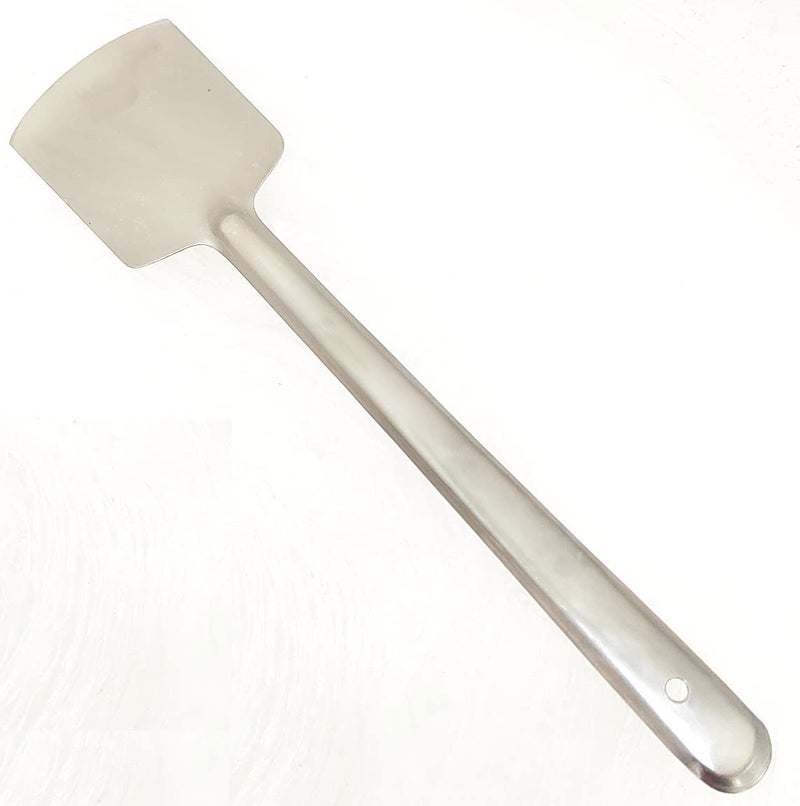 IMREX Imrex Stainless Steel Serving and Cooking Spoons Set of 3 PCs Combo1 of Slotted Turner 1 of Deep Ladle 1 of Skimmer 32cm Long - Image 4
