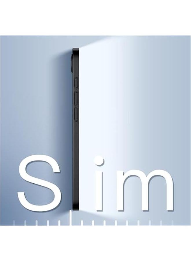 Generic Ultra Slim Case for iPhone 16e 6.1-Inch 2025, Camera Lens Full Protection, Lightweight Matte Finish PP Hard Minimalist Cover (Black)  - Image 3