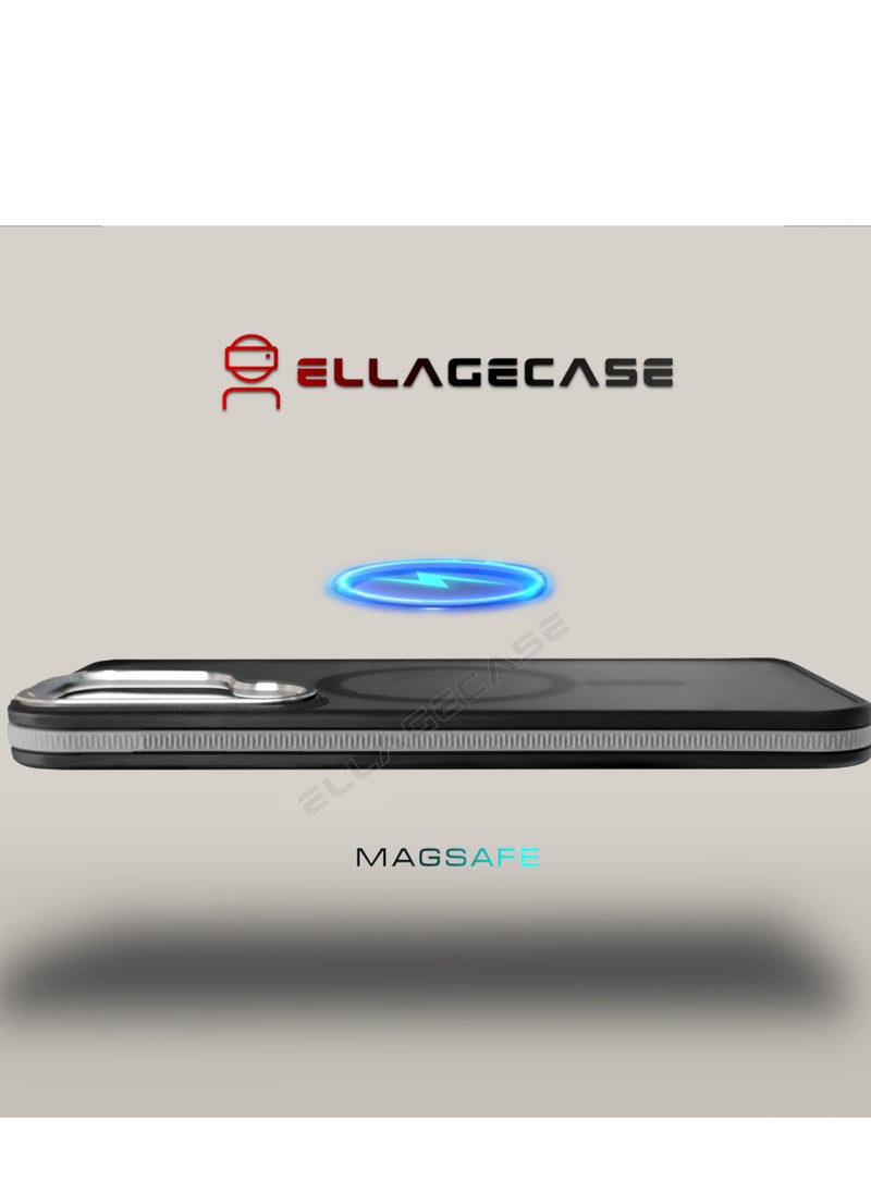 Stylish Case for Samsung Galaxy S24 Plus, Solid Camera Protection, Shockproof, Enhanced Protection, Compatible with Magsafe and Wireless Charging