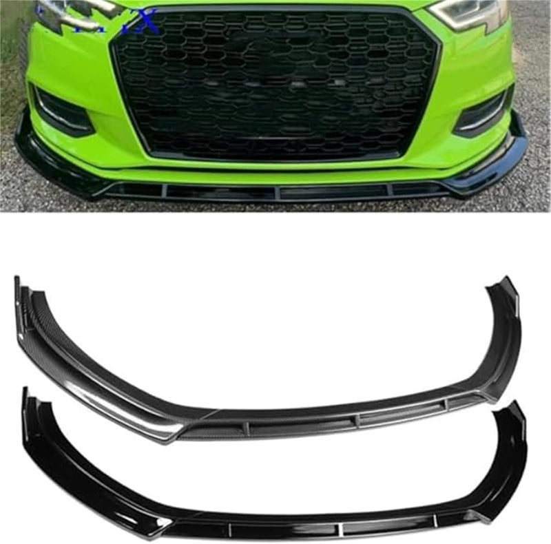 Vuzmode Front Bumper Splitter Lip Diffuser for A3 8V - Image 4
