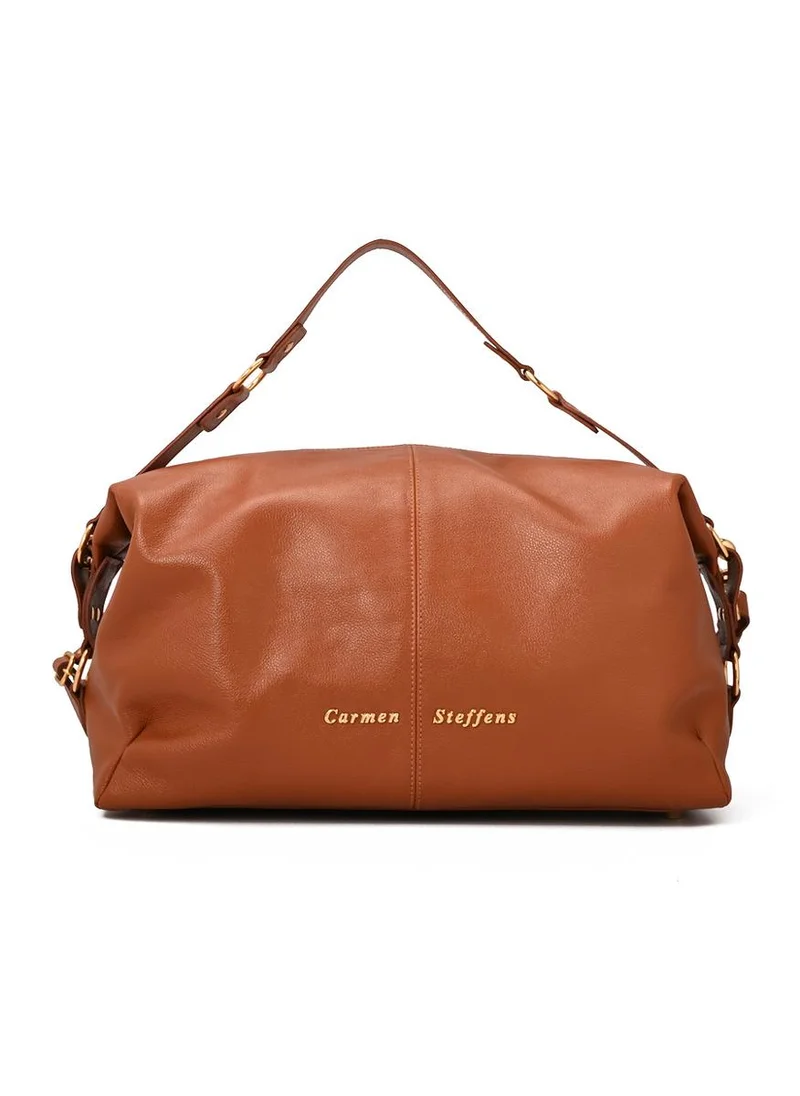 Carmen Steffens Shoulder Bag Slouch Brown