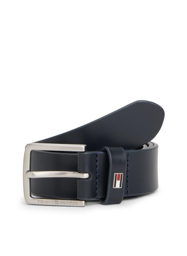 TOMMY HILFIGER Kids' Square Buckle Leather Belt - Image 1