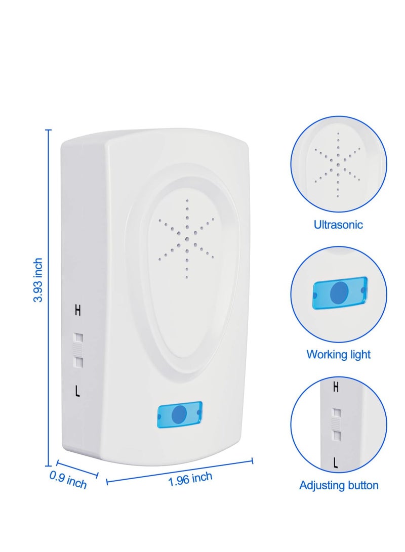 SYOSI Ultrasonic Pest Repeller Indoor, 8 Pack Ultrasonic Pest Repellent, Electronic Pest Reject Ultrasonic Plug in, Indoor Pest Control, Ultrasonic Pest Repellent for Home, Kitchen, Office  - Image 4