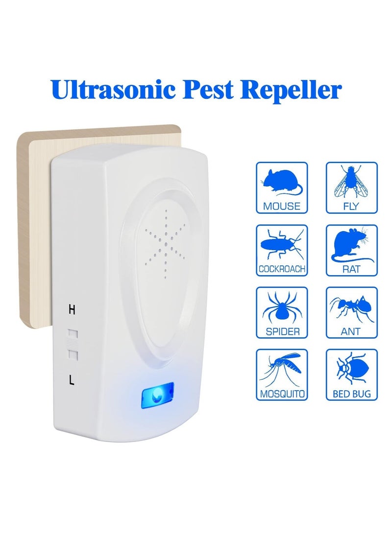SYOSI Ultrasonic Pest Repeller Indoor, 8 Pack Ultrasonic Pest Repellent, Electronic Pest Reject Ultrasonic Plug in, Indoor Pest Control, Ultrasonic Pest Repellent for Home, Kitchen, Office  - Image 3
