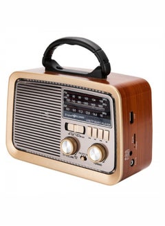 Denx "Classic Portable Radio with Bluetooth Speaker: DENX/DX2427 Brand Dink's"  - Image 4
