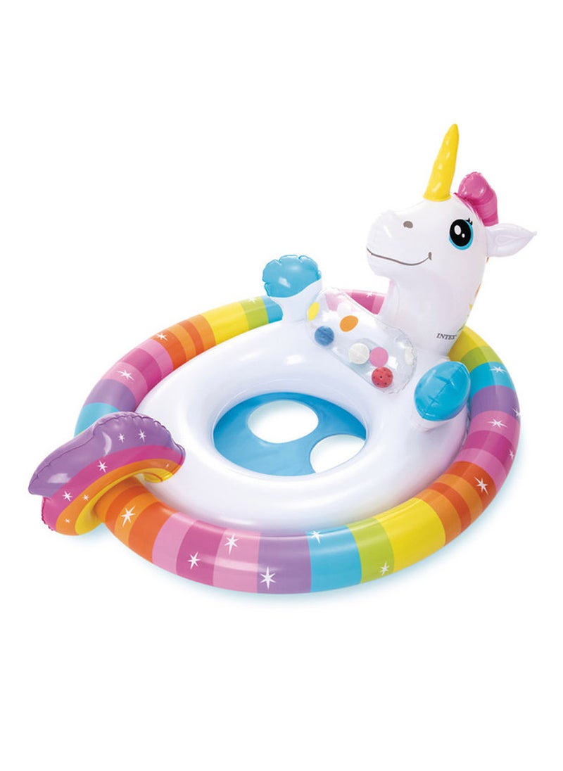 INTEX See-Me-Sit Unicorn Pool Rider for Kids - 33 x 23inch  - Image 3