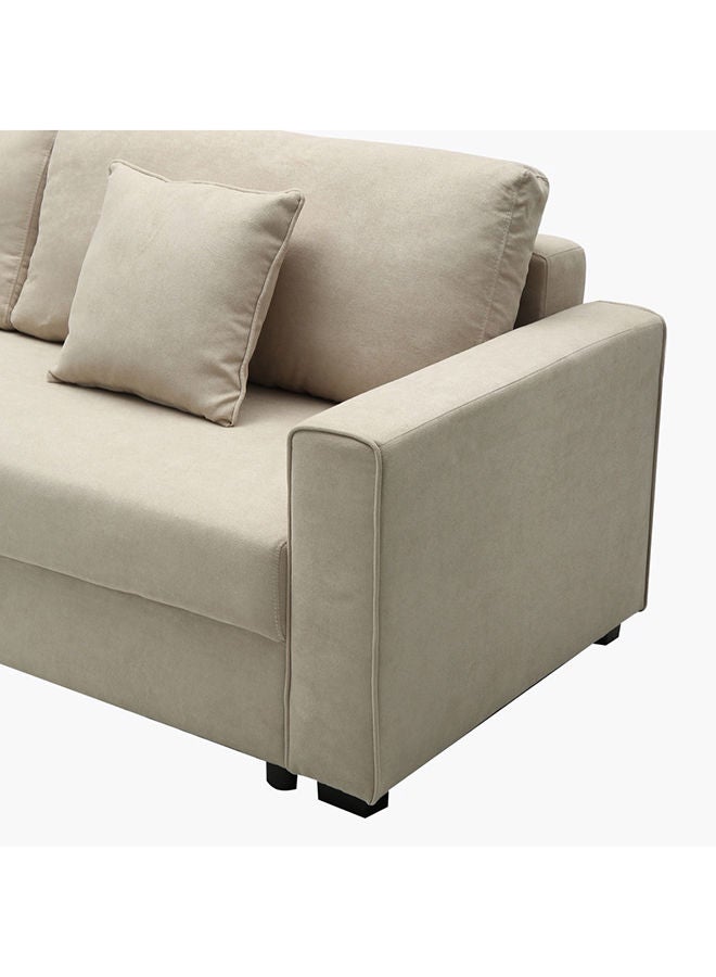 Home Box Cyrus Pull-Out Sofa Bed With Storage And 2 Cushions 223x42x84cm  - Image 2