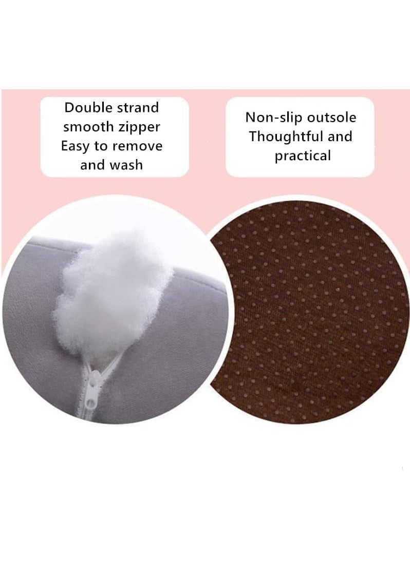 WangPangZi - Baby Sofa Learn Sitting Chair Nursery Support Seat Pillow Protector Plush Cushion Infant Sitting Chair Baby Support Seat with Plush Toys for Infants Play - Image 1