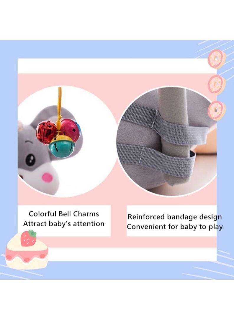 WangPangZi - Baby Sofa Learn Sitting Chair Nursery Support Seat Pillow Protector Plush Cushion Infant Sitting Chair Baby Support Seat with Plush Toys for Infants Play - Image 1