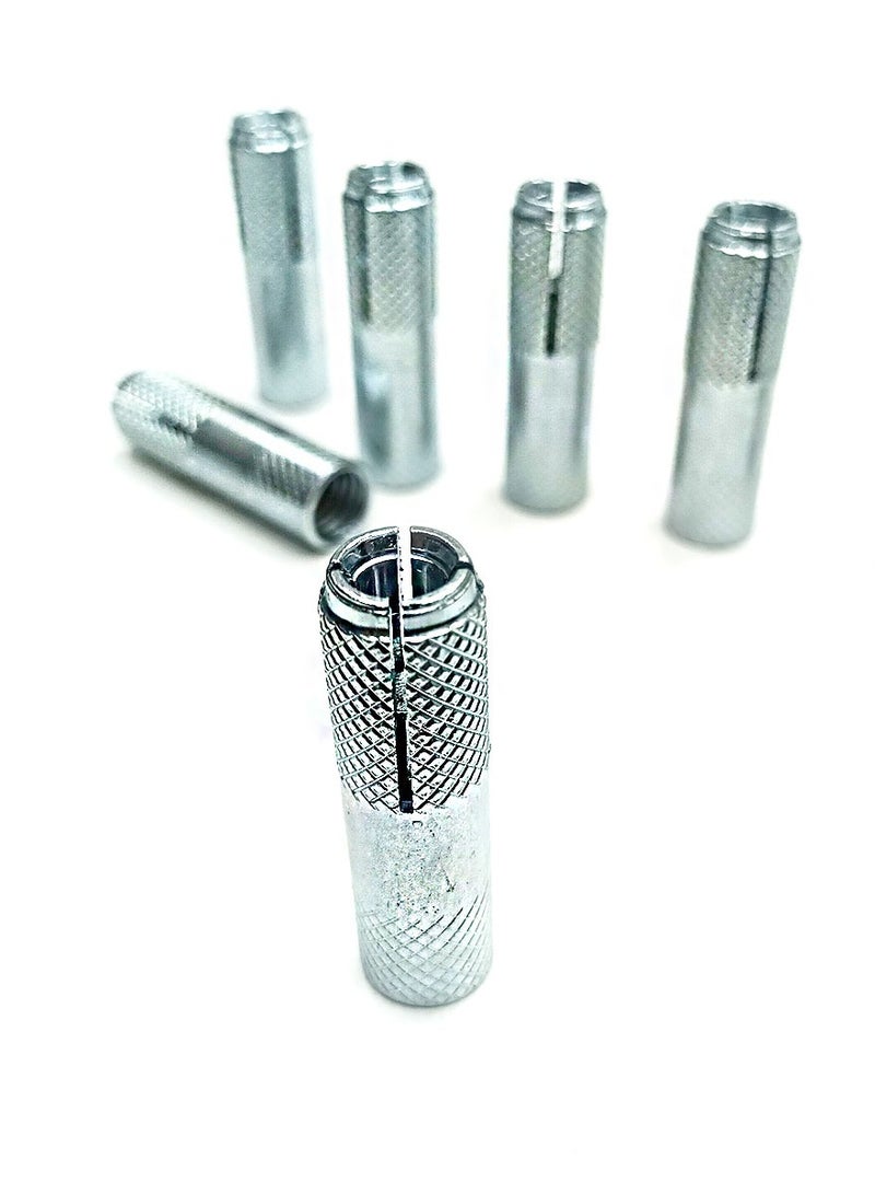 Afc Metal Anchor - Acmon - Drop-in Anchor M10 - Expands Inside Walls, Concrete, Ceilings for Screws - Box of 50  - Image 1