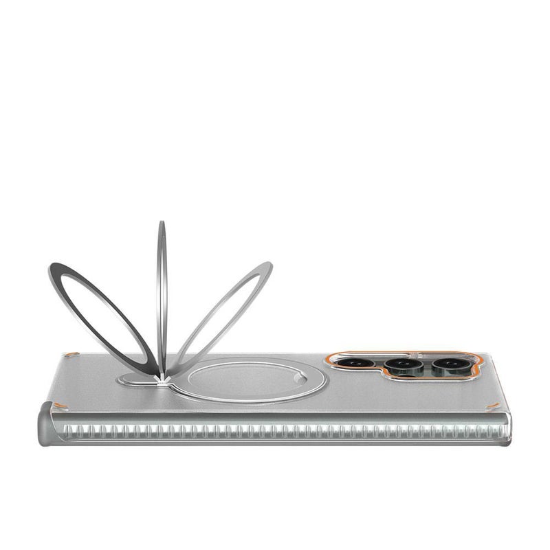 غطاء MagSafe بAcrylic لـ iPhone 16 / 16 Plus / 16 Pro / 16 Pro Max باللون Mint مغناطيسي بوظيفة حامل من الأكريليك مع مغناطيس قوي وحامل قائم مع مقاوم للصدمات مع حماية من السقوط - Image 5