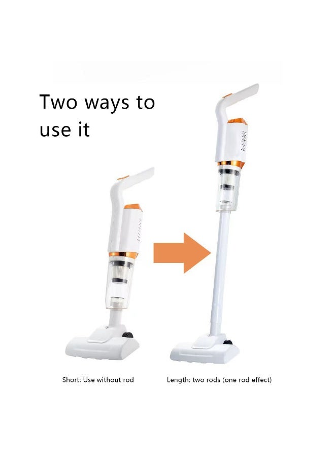 MHR Wireless Mini Vacuum Cleaner, Portable Rechargeable Handheld Vacuum for Home, Car & Office Cleaning, Strong Suction & Lightweight Design - Image 2