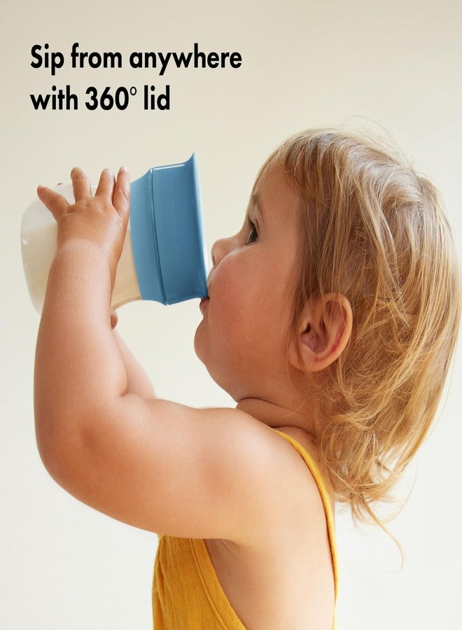 OXO Tot Transitions 360 Cup 6 oz. with Handles - Opal and Blossom - 2 pack - Image 2