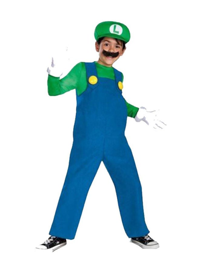 NIBEMINENT Nintendo's Super Mario Brothers Luigi Deluxe Costume - Image 1