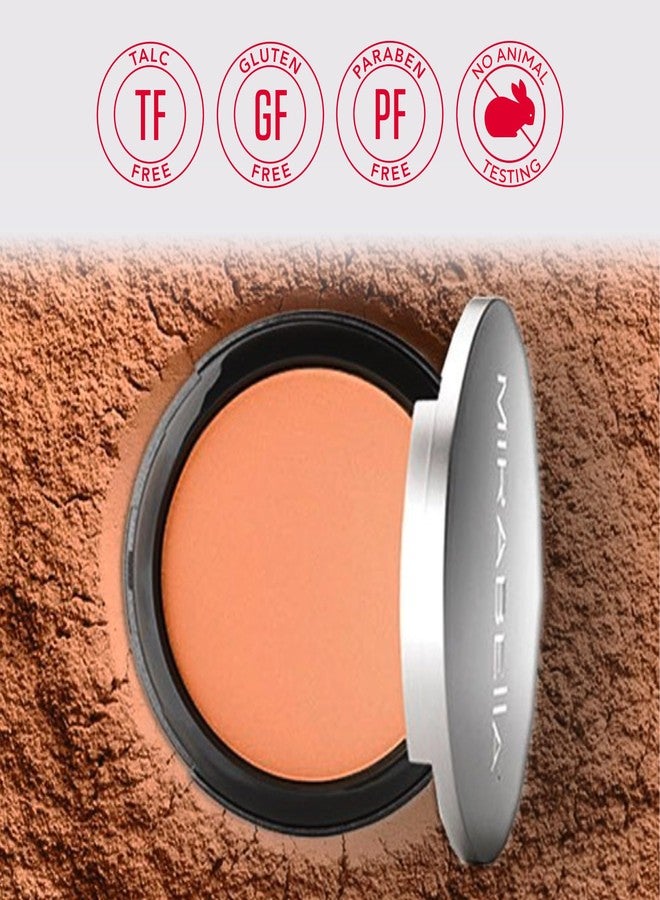 Mirabella Pure Press Powder Foundation Makeup, HD Finish Buildable Mineral Foundation for Sensitive Skin and All Skin Types with Age-Defying Benefits, Jojoba and Triglyceride, Original Medium/Dark IV - Image 5