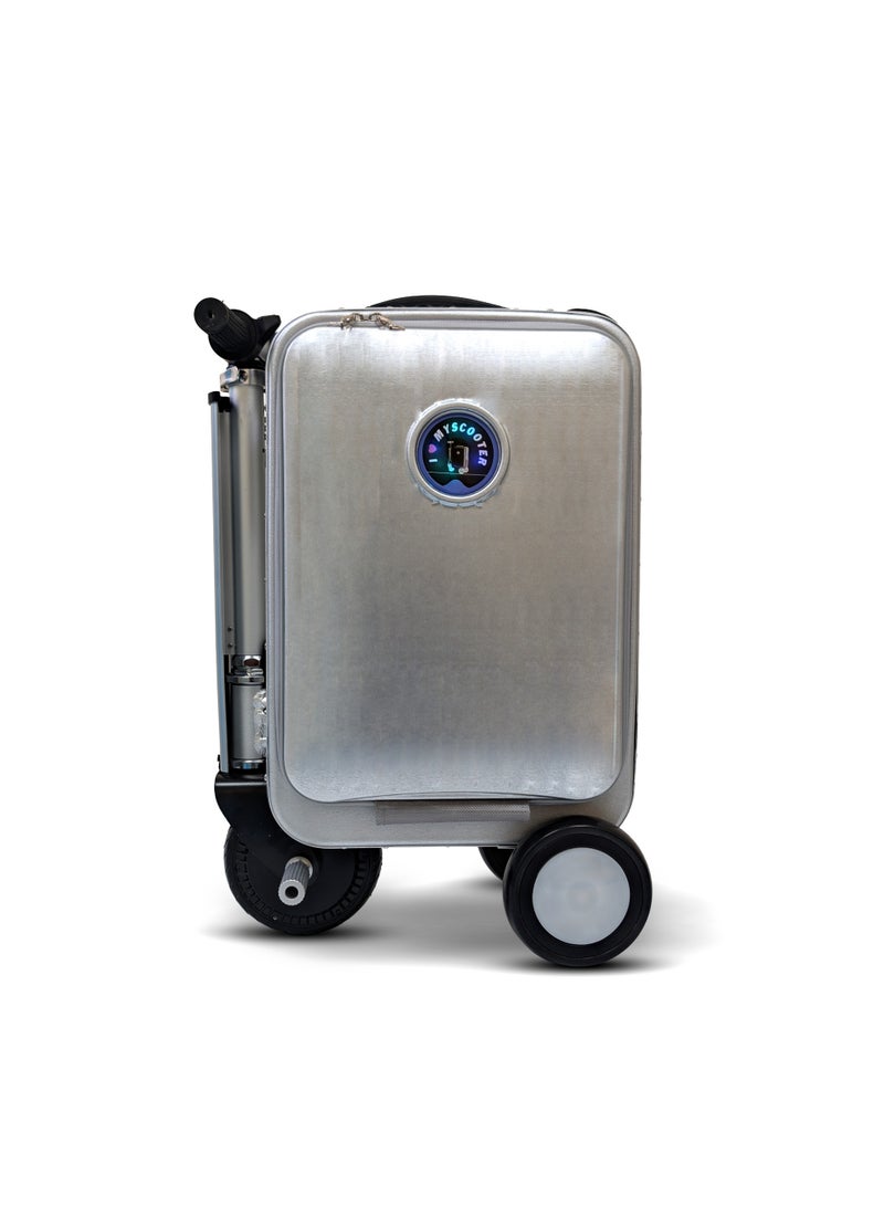 MYTOYS Luggage 20-Inch Rideable Suitcase, Electric Scooter Luggage Carry On Luggage with Removable Battery, TSA Lock,Load 110Kg Smart Riding Suitcase - Image 1
