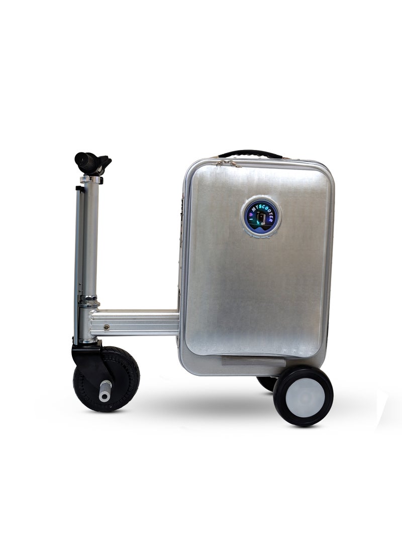 MYTOYS Luggage 20-Inch Rideable Suitcase, Electric Scooter Luggage Carry On Luggage with Removable Battery, TSA Lock,Load 110Kg Smart Riding Suitcase - Image 2