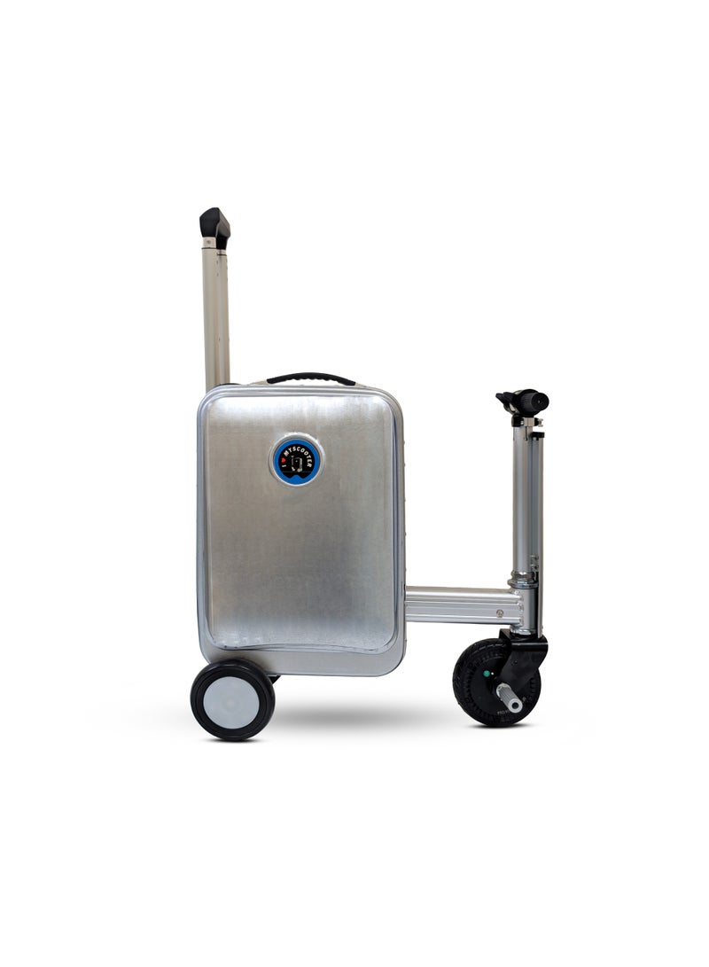 MYTOYS Luggage 20-Inch Rideable Suitcase, Electric Scooter Luggage Carry On Luggage with Removable Battery, TSA Lock,Load 110Kg Smart Riding Suitcase - Image 3