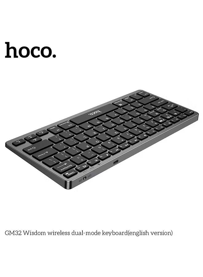 هوكو لوحة مفاتيح صغيرة لاسلكية عبر البلوتوث - Image 2