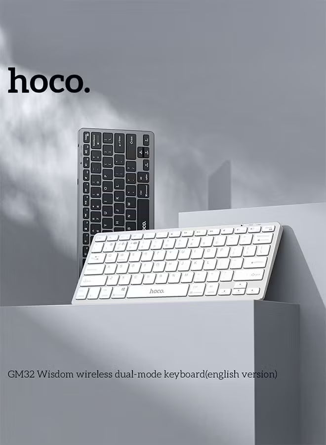 هوكو لوحة مفاتيح صغيرة لاسلكية عبر البلوتوث - Image 3