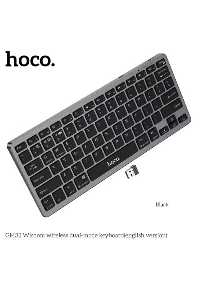 هوكو لوحة مفاتيح صغيرة لاسلكية عبر البلوتوث - Image 1