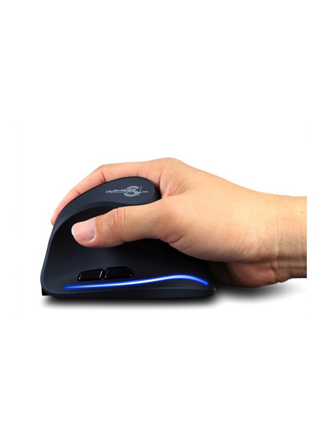 NIBEMINENT Wireless Vertical Mouse Black - Image 3
