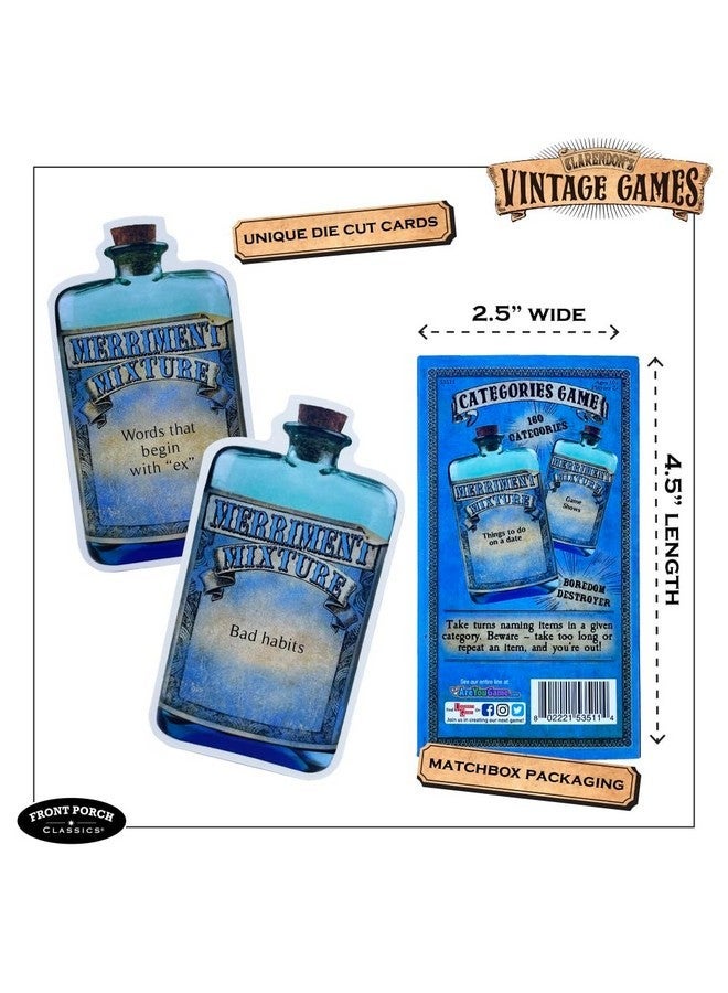 Front Porch Classics | Claredon's Merriment Mixture Vintage Card Game for 2 or More Players, Ages 10 and Up Great After Dinner or Anytime Family Card Game - Image 3